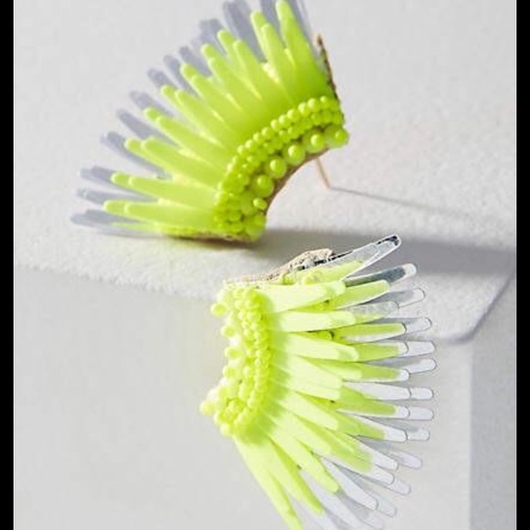 Mignonne Gavigan Jewelry - Mignonne Gavigan mini Madeline yellow earrings NWT